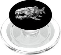 Predatore marino preistorico della paleontologia fossile di Dunkleosteus PopSockets PopGrip per MagSafe