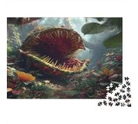 Predatori della giungla Rompicapo 1000 Pezzi In cartone Spesso, Un Busta Di Puzzle A Rompicapo Per Gioco Educativo Sfida, Ideale Per Partita Puzzle Game, Regalo Per Coppie 38x26cm/100