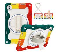 PREDCFVY Custodia Antiurto for Honor Pad 20 Tablet da 12,1 Pollici (Rilasciato nel 2026), Resistente for Bambini in TPU Cavalletto Robusta Cover Protettiva con Cinghia Trasporto(K?RM?z?)
