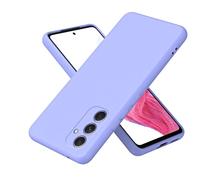 PREDCFVY Custodia in Silicone Compatibile con Samsung Galaxy A55, Ultra Sottile Antiurto Protettiva in Liquido Fodera in Morbida Microfibra AntiGraffio(Mor)