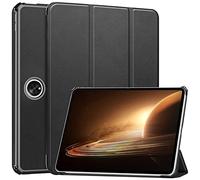PREDCFVY Custodia per Oppo pad 2 11,6 pollici 2023 Rilasciato Tri-Fold Smart Tablet, Hard PC Back Shell Slim Multi-angoli di visualizzazione Stand Folio Cover con Auto Wake Sleep (nero)