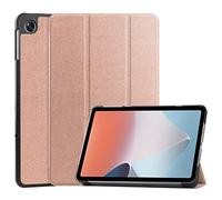 PREDCFVY Custodia per OPPO PAD AIR 2022 10,4 pollici, Smart Tablet Tri-Fold con guscio posteriore rigido in PC sottile, angoli di visualizzazione multipli copertura a libro, spegnimento automatico