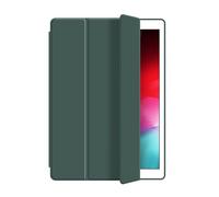 PREDCFVY Custodia Smart Tablet Compatibile con Lenovo Tab P12 12,7 Pollici 2023, Tri-Fold Slim in TPU a Nido d'Ape Antiurto Supporto Robusto e Durevole(Dark Green)