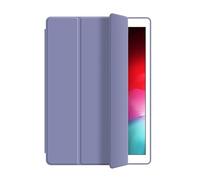 PREDCFVY Custodia Smart Tablet Compatibile con Samsung Galaxy Tab S9 Fe Plus/+ SM-X610/SM-X616 12,4 Pollici, Tri-Fold Slim in TPU a Nido d'Ape Antiurto Supporto Robusto e Durevole(Mor)