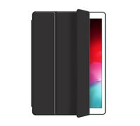 PREDCFVY Custodia Smart Tablet Compatibile con Samsung Galaxy Tab S9 Fe Plus/+ SM-X610/SM-X616 12,4 Pollici, Tri-Fold Slim in TPU a Nido d'Ape Antiurto Supporto Robusto e Durevole(Siyah)