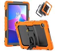 PREDCFVY for Lenovo Tab 10.1(TB-311XU) /K10C TB311FU 2025 Case Built-in Screen Protector Shockproof Protective Cover for Kids [Kickstand] [Shoulder Strap] Drop Proof with Stand