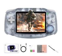 Prede Console Di Gioco Portatile Retrò RG 34XX, Schermo IPS Da 3,4 Pollici, 3500 MAh, Con Console Retrò 5000 Giochi, Multiplayer Wi-Fi E Lettori Di Gioco Retrò HD TV Out-Blue Glacier||128G