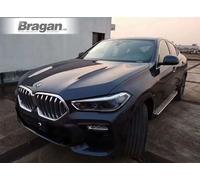 Predellini Coppia Per BMW X6 2020+4x4 Pedane Laterali Tubi Auto Accessori