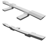 Predellini Laterali per Modellino Bruder 1/16 Jeep Wrangler JK Giocattolo