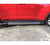 Predellini Per Mitsubishi ASX 2010+ Alluminio Lucido Pedane Laterali