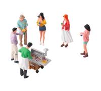 predolo 1/64 Miniature Scene Figurine Mini Simulazione Collezione Piccolo Modello Realistico Dipinto per Diorama Micro Paesaggi Ornamento