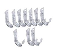predolo 10 Pezzi di Ganci a J per Cavi, Ganci per Cavi, organizzazione per impieghi gravosi, Gestione dei Cavi, per Garage, per Uso Industriale, Commerciale, 3.33 Cm di Larghezza