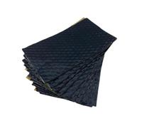 predolo 10 pezzi Tappetino fonoassorbente per auto, tappetino isolante autoadesivo ad alte prestazioni in butile per tetti di macchinari di precisione, Nero