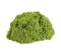 predolo 100 g di muschio finto, piante verdi artificiali, patio, muschio decorativo, piante di licheni verdi finti per erba sintetica, in vaso, artigianato, Verde Chiaro
