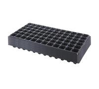 predolo 12 Vassoio Germinazione per Piantine da con Griglia, Vasi per Semina con Foro di drenaggio, Semenzaio, Mini Serra, Vaso di Propagazione per Frutta, Coltivazione da Interni ed Esterni, 72 Celle