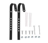 predolo 2 Pezzi Ganci Cestino Bici Accessori Montaggio Regolabile Adattabile Manubrio Durevole Installazione Manuale Adatto Spostamenti Urbani Campagne