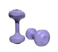 predolo 2 Pezzi manubri riempiti d'Acqua Pesi da Viaggio manubri per Bambini Attrezzatura per Esercizi per Interni, 2kg