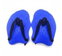 predolo 2 Pezzi Palette Nuoto Aumenta la Potenza Palette per Allenamento Nuoto Leggere e Resistenti Attrezzi Palmari da Mano per Adulti, Principianti , Blu , Bambino