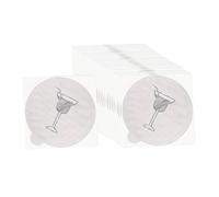 predolo 25 Coperchi per Bevande Da 4 Pollici Adatti Alla Maggior Parte Delle Dimensioni Delle Tazze, per Le Feste, Style B