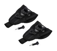predolo 2X Cinturino da Polso per Fotocamera, Leggero, Compatto e Robusto, Girevole a 360 Gradi, Accessori per Fotocamera Sportiva, Nero