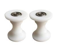 predolo 2X Puleggia con scanalatura a U, Cuscinetto a Sfere, Pratica puleggia Guida per Cavi di Allenamento sigillata