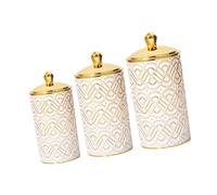 predolo 3X Barattoli per Alimenti con Coperchio Barattolo per Caramelle Barattolo per Cereali Riutilizzabile Contenitore per Alimenti per e