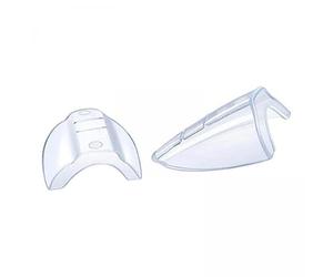 predolo 4 Pezzi Copriocchiali Laterali in TPU Trasparente per Occhiali da, Antipolvere E Antivento, Facile Installazione, Non Sono Necessari Attrezzi.