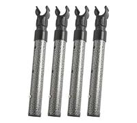 predolo 4 pezzi di accessori per aste di supporto per tavolo da campeggio, asta telescopica leggera e regolabile per picnic all'aperto in giardino, Dadi Da 8 Mm