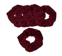 predolo 5 Pezzi Elastici per Capelli Scrunchies in Velluto Morbido Fascia per Capelli con Nodo Accessori Donna Ragazza Adatti per Lavoro Viaggi Sport