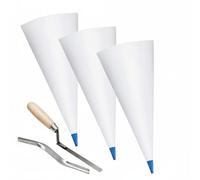 predolo 5 Pezzi Set Riempimento Fughe Piastrelle Applicazione Precisa Kit Sac À Poche per Stuccatura Riutilizzabile Saccapoche Costruttore per Piastrellisti