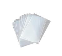 predolo 50 Pezzi di bustine Trasparenti da Collezione Versatili Antipolvere per Carte Sportive, Carte da Basket e, 8.8 Cm X 6.35 Cm