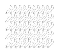 predolo 50 Pezzi di Supporto per Tubi rampicanti, Strumento di Fissaggio, Fibbie di Collegamento per Piante, Gabbie per Piante, connettore per orto, casa, per Tubo da 3.2 Cm X