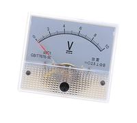 predolo Amperometro 85C1 DC 0 V Amperemetro Rettangolare Da Pannello, 0-10V