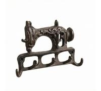 predolo Appendiabiti con più Ganci Vintage | Gancio a Forma di Macchina da Cucire, Resistente, per Stanza Del Cucito, Laboratorio, Ingresso, Sarti,