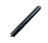 predolo Asta in Alluminio Robusta Attrezzo Manuale, Nero, Rosso, Estensione Per Stecca Da Biliardo In Alluminio Con Rotazione Esterna, 240-340mm, Con Anello Decorativo Rosso