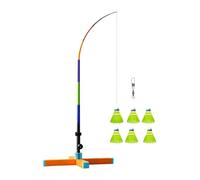 predolo Badminton Allenamento Individuale Ausilio per l'allenamento di Badminton Durevole Facile da installare Pratica autonoma Regolabile per Giochi, Style B