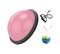 predolo Balance Ball, Strumento per l'allenamento dell'equilibrio, Mezza Palla da Esercizio con Fasce di Resistenza e Pompa per la Danza, 46 Cm