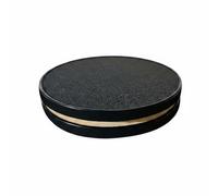 predolo Ballet Tavola Rotante per Allenamento Equilibrio Postura Controllo Rotazione Equilibrio Bilanciamento Stabile Base Legno, Senza Cristallo Diametro 28.5cm Versione Base A Due Piedi