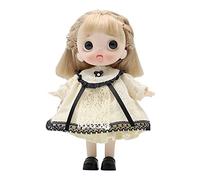 predolo Bambola da Trucco, per Bambini, Accessori per Travestimenti, Bambola Snodabile da 14 Cm con Articolazioni a Sfera, Ideale Come Regalo di Laurea O Comp, Stile a