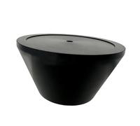 predolo Base per di CO2 per acquario per bombole di CO2 da 60 mm, supporto per bombole, supporto per tavolo
