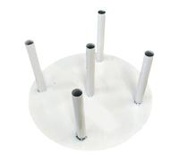 predolo Base per Espositore a Forma di Palo per Fiori, Supporto per Fiori, Composizione Floreale Rotonda, Base per Fiori in Piedi per Decorazioni per La Casa, Cinque Poli