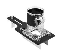 predolo Base per fresatrice per legno, utensile per fresatrice per legno multifunzione 2 in 1, staffa di fissaggio invisibile per la lavorazione del legno di