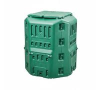 predolo Bidone Compostatore da Esterno Grande Capacità Compostatore Aerato Ventilazione Ottimale Contenitore Domestico per Giardino, 450L