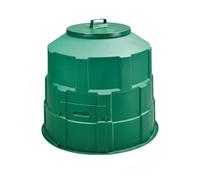 predolo Bidone Compostatore da Esterno Grande Capacità Compostatore Aerato Ventilazione Ottimale Contenitore Domestico per Giardino, 250L