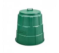 predolo Bidone Compostatore da Esterno Grande Capacità Compostatore Aerato Ventilazione Ottimale Contenitore Domestico per Giardino, 130L