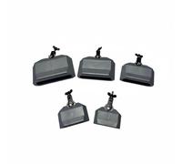 predolo Blocco a Tempio Montabile e Basso Blocco Percussion in Plastica Supporto di Montaggio Incluso per Configurazione Percussioni, Grigio