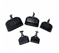 predolo Blocco a Tempio Montabile e Basso Blocco Percussion in Plastica Supporto di Montaggio Incluso per Configurazione Percussioni, Nero