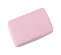 predolo Block Accessorio Esercizi Eva Materiale Leggero Antiscivolo Superficie Stabile con Fodera Lavabile per Supporto, Copertina Rosa