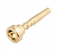 predolo Bocchino 7C per Tromba Placcato Argento Bocchino per Tromba Design Confortevole Attrezzatura Musicale per Lezioni di Musica, Oro, 3C