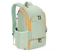 predolo Borsa da Tennis Monospalla Resistente Borsone a Tracolla Sportivo Impermeabile Borsa da Badminton per Donne, Verde Chiaro